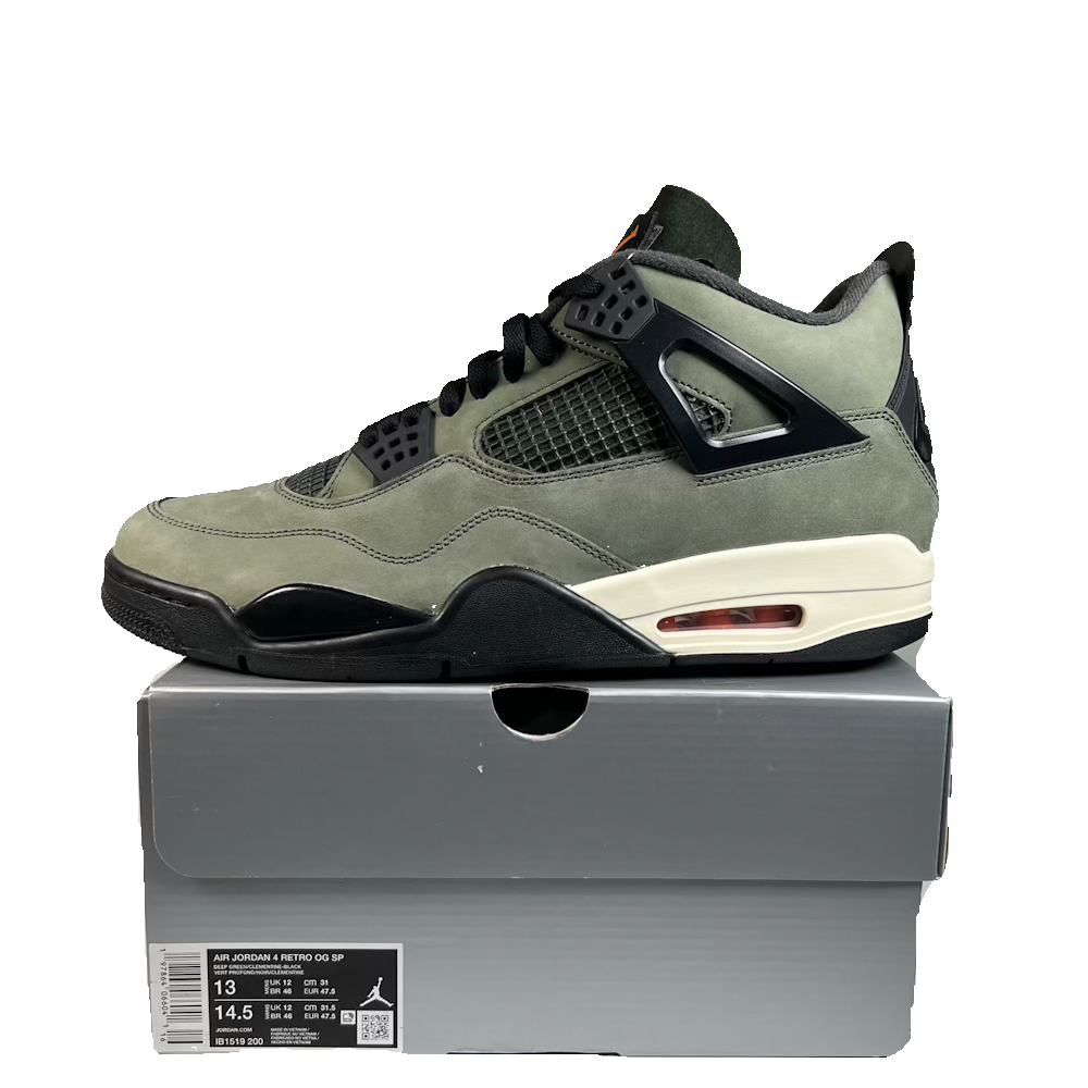 Jordan 4 Undefeated (2025) Size 13 NEW s23564