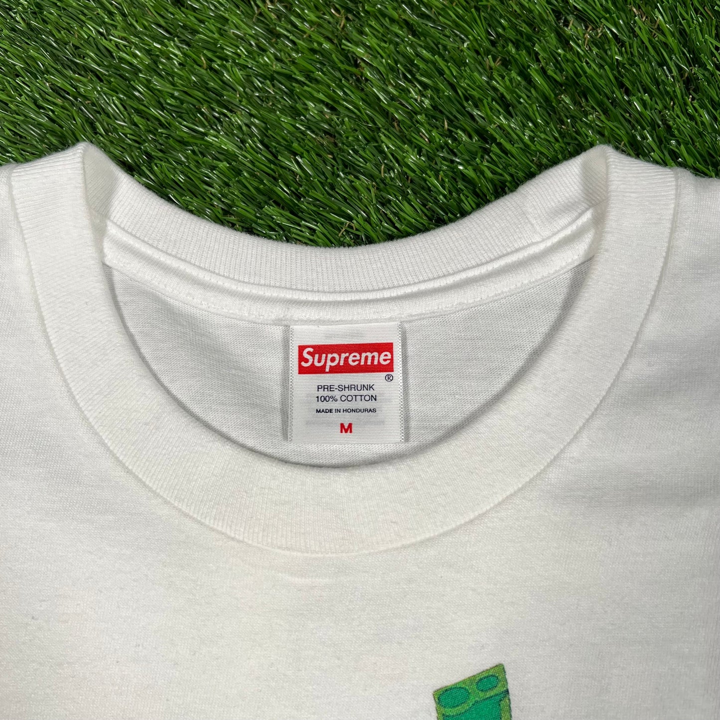 Supreme "All Dogs Go To Heaven" White Tee Size Medium NEW x15294
