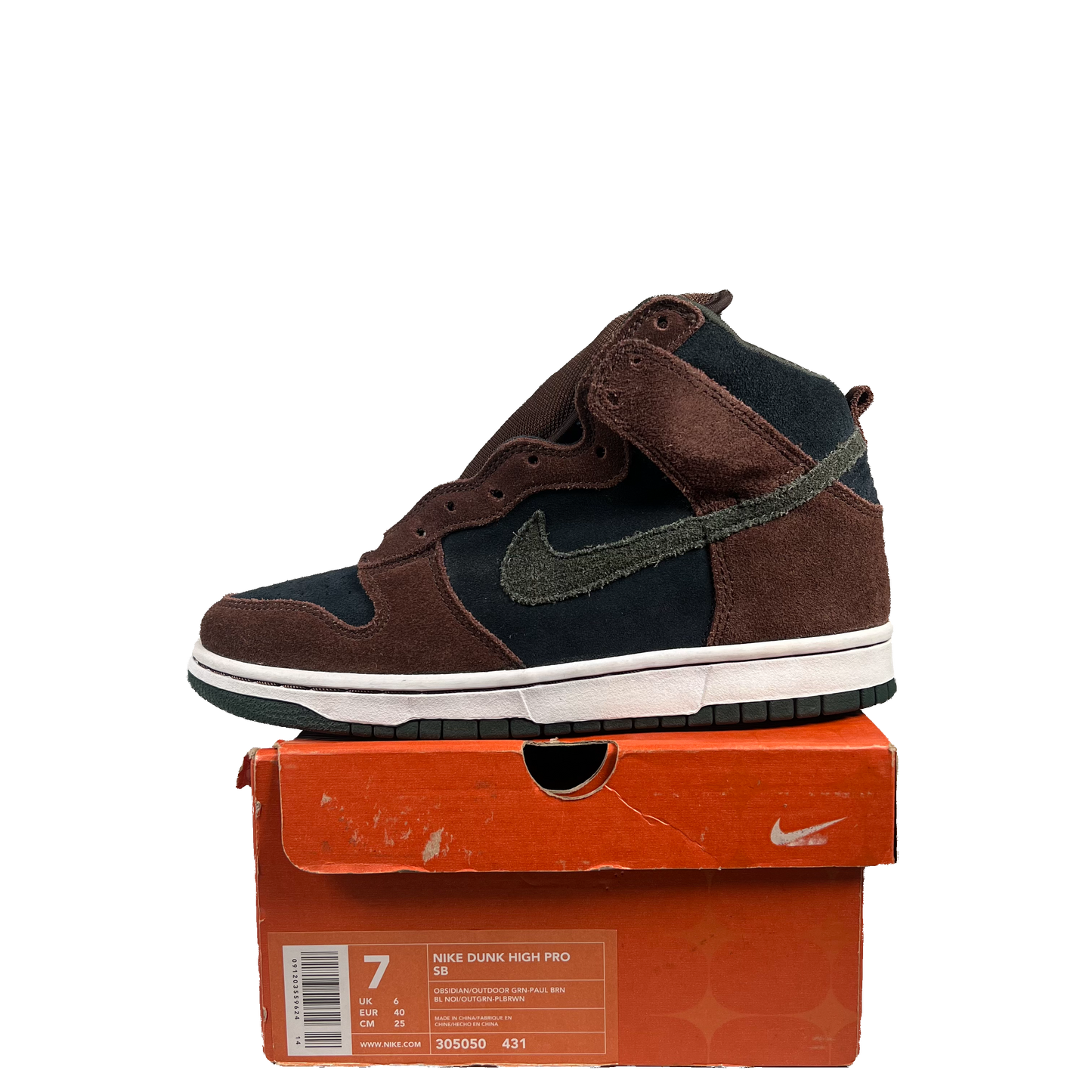 Nike SB Dunk Paul Brown (2003) Size 7 New s3214