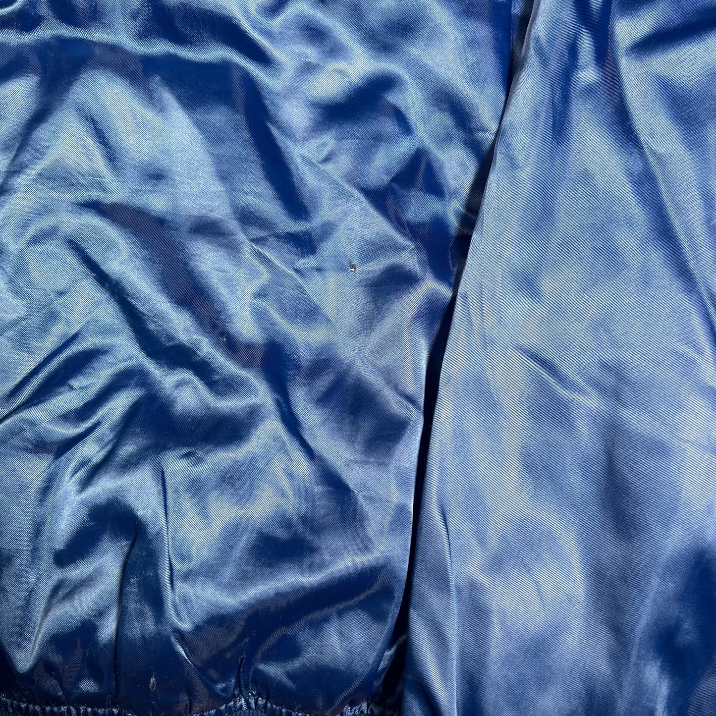 1980s New York Mets Satin Team Jacket Size Large USED v17991