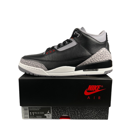 Jordan 3 Black Cement (2024) Size 11.5 NEW s18863