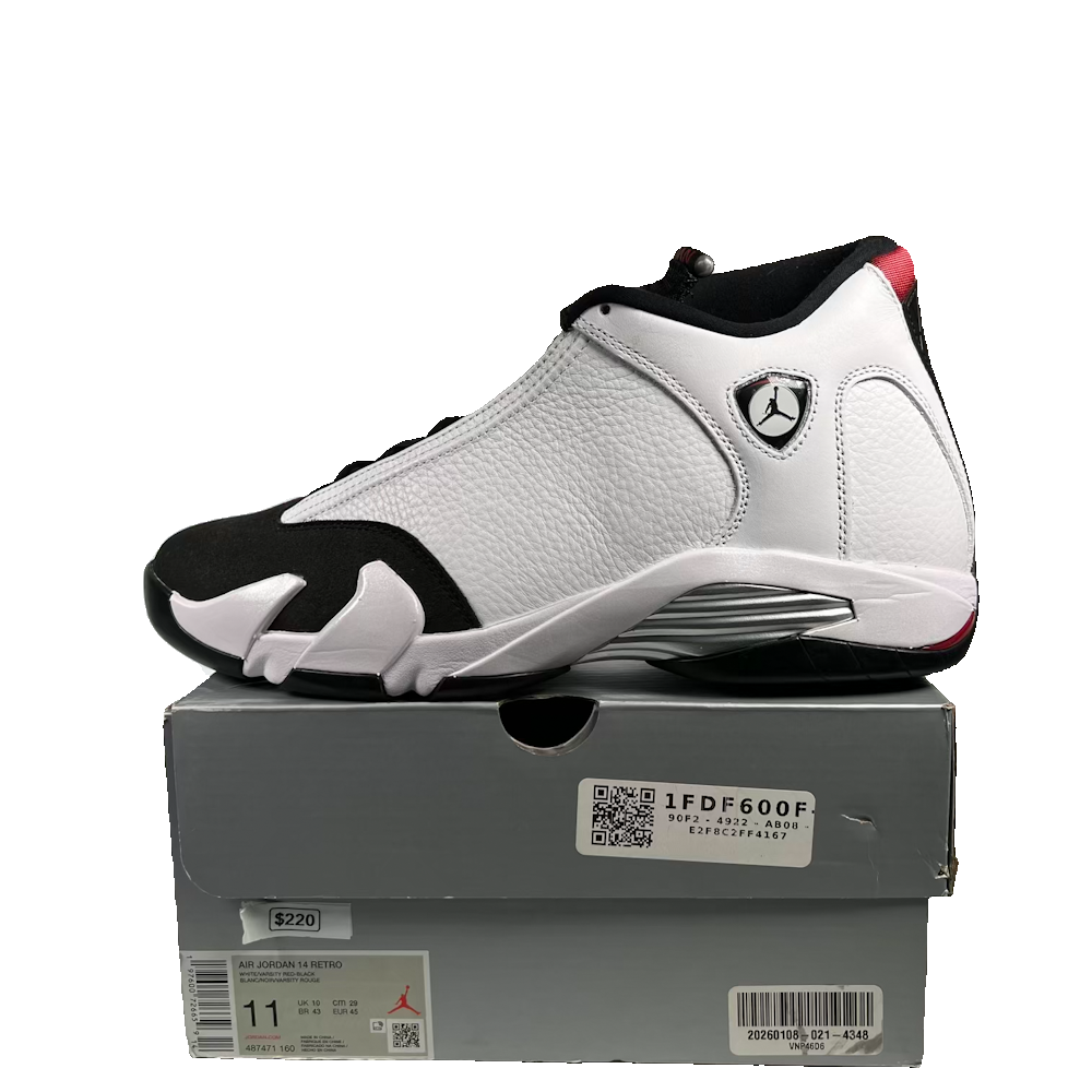 Jordan 14 Black Toe (2024) Size 11 USED s23743