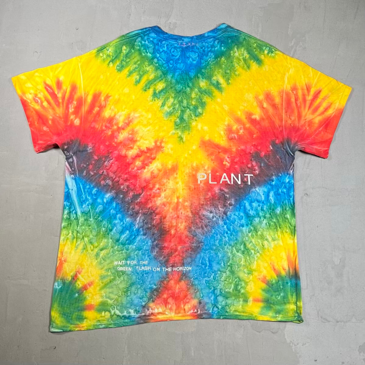 Cactus Plant Flea Market CPFM Powered By The Sun Tie Dye (2022) Tee Size Large USED x18882