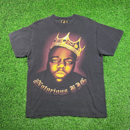 "The Notorius BIG" Black Tee Size Medium USED v18503