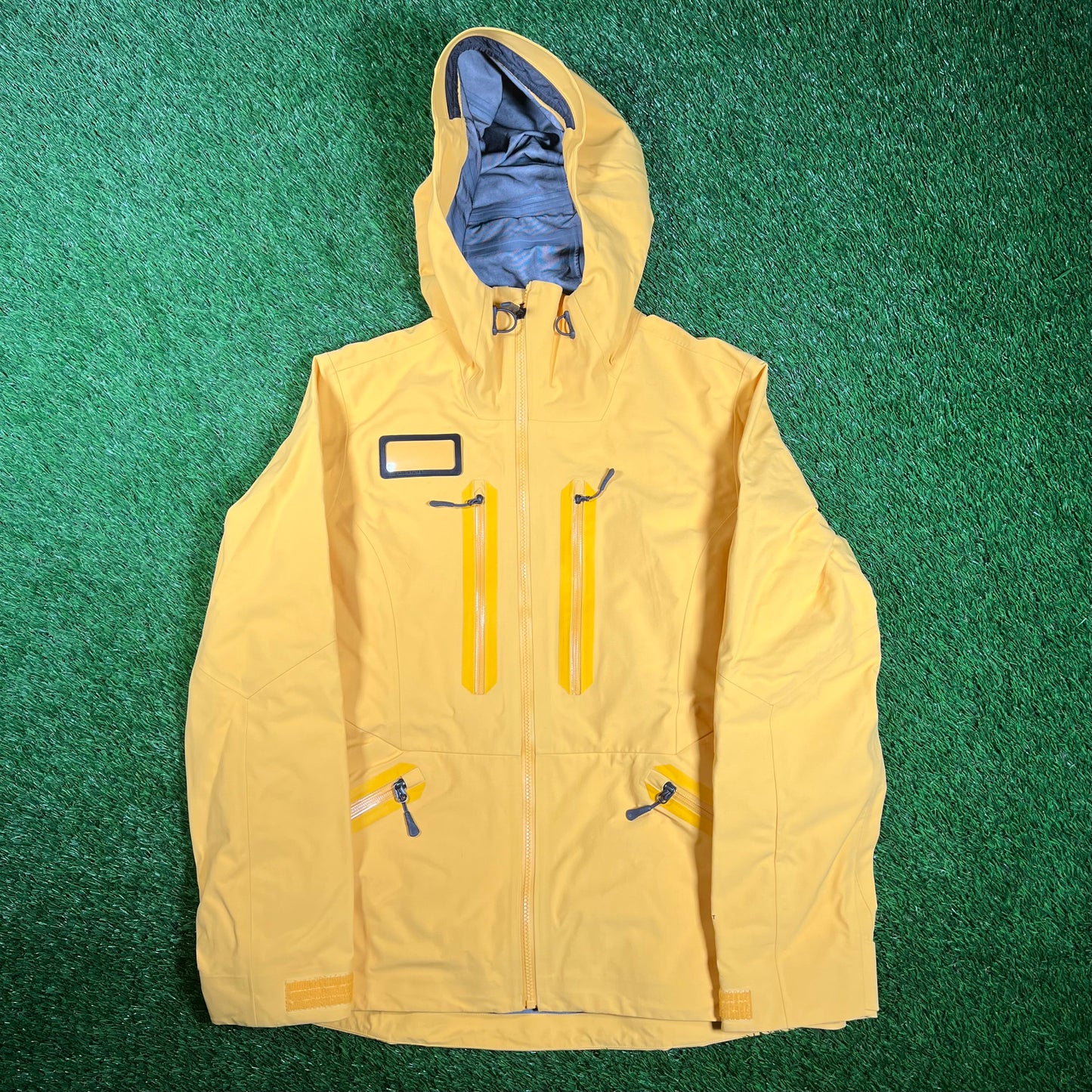 North Face Yellow "Future Light" Jacket Size Large USED v17979