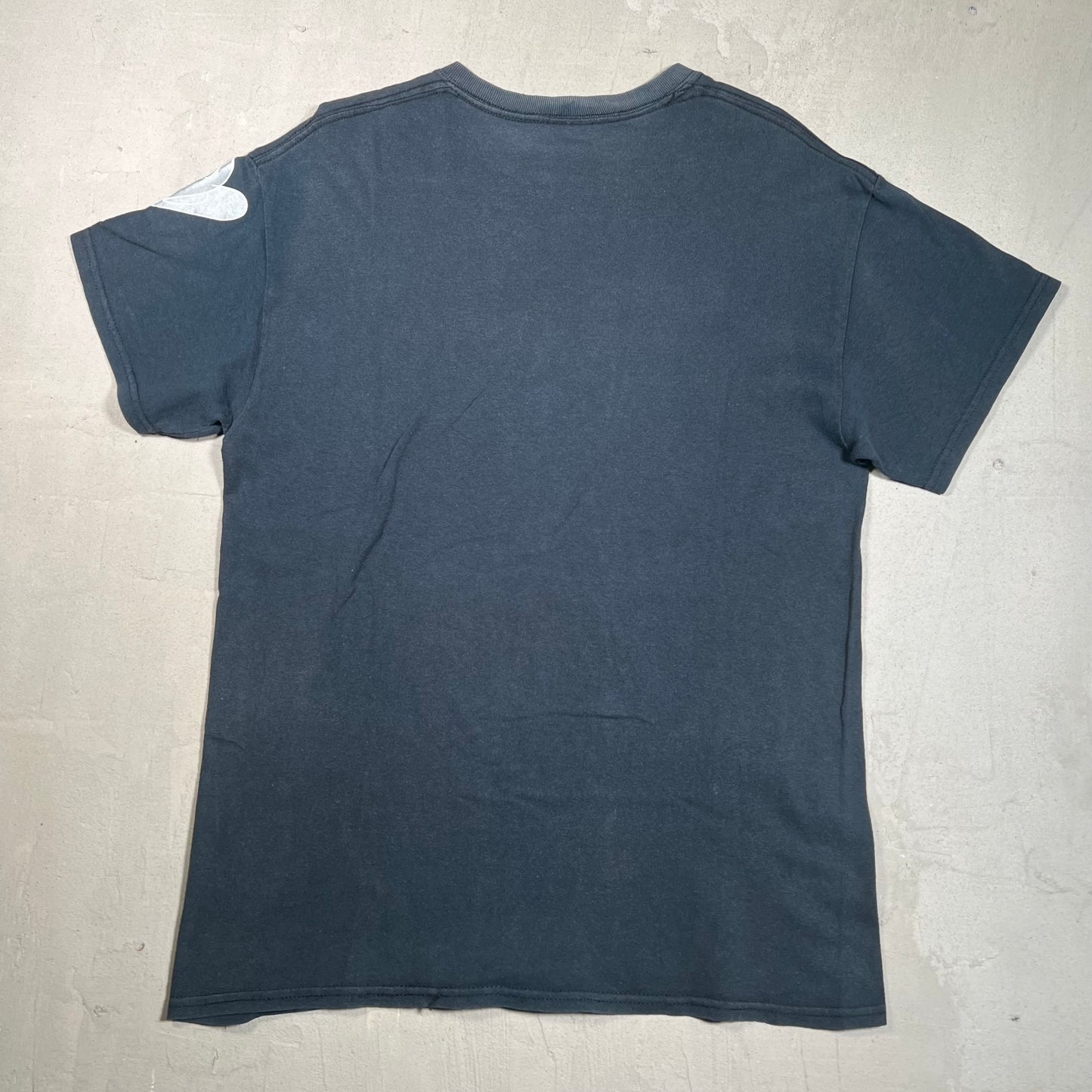 Y2K Smashing Pumpkins "Zero" Washed Black Tee Size Medium USED v19375