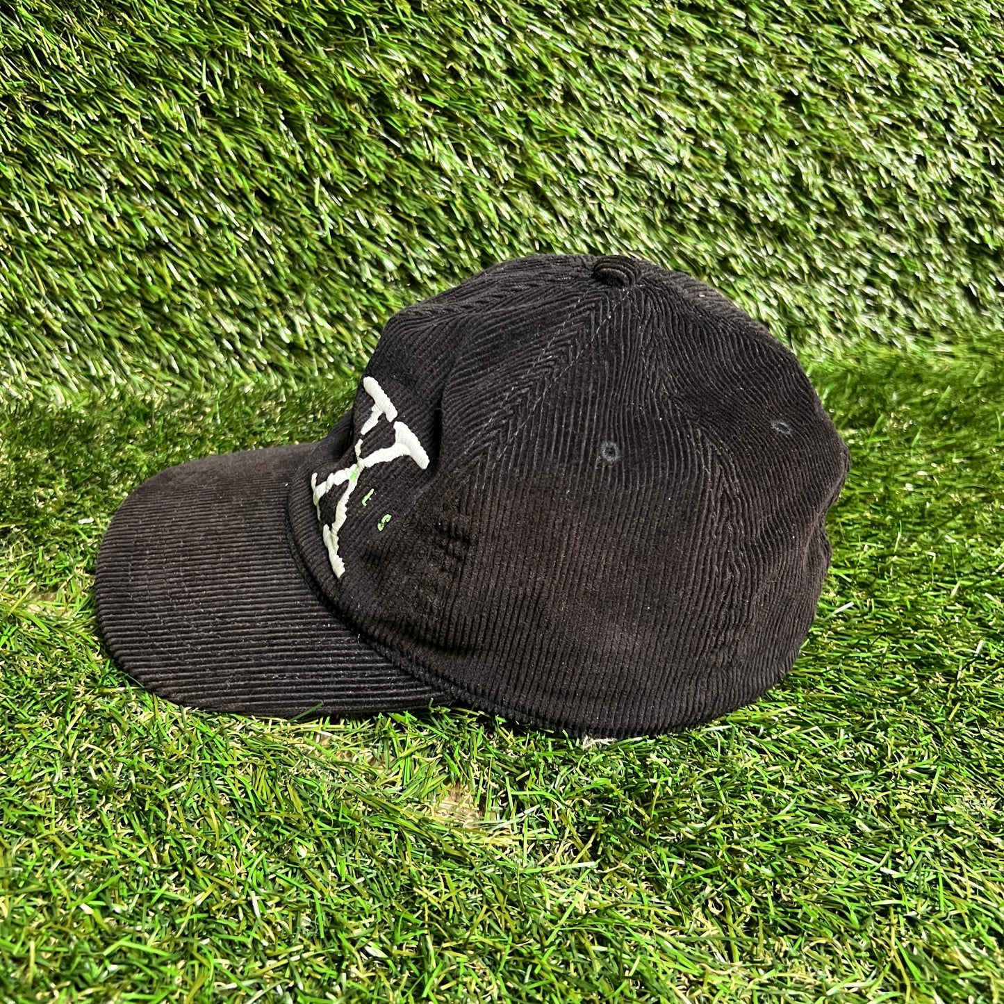 X Files Black Cord Hat USED v15979