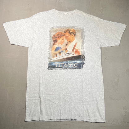 Titanic 1998 Warner Bros Tee Size XL USED v9326