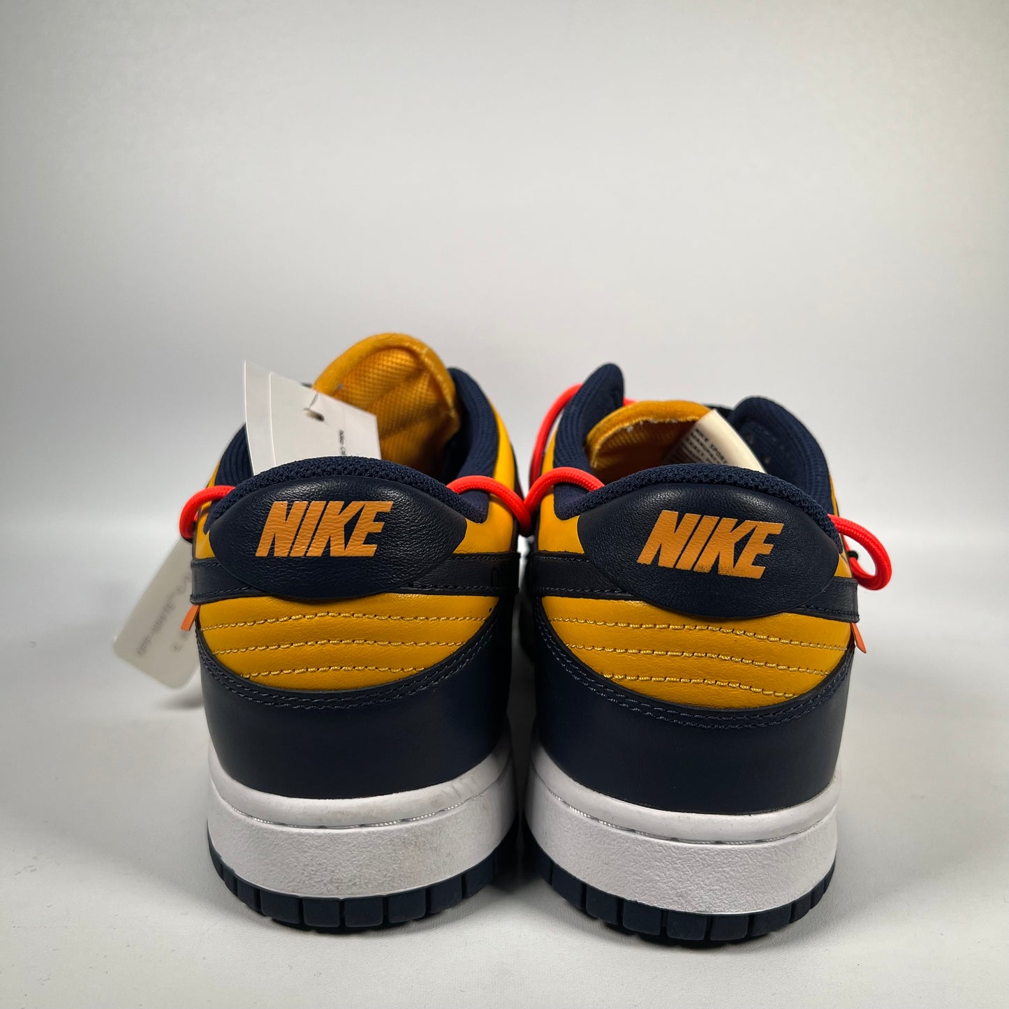 Nike Off White Dunk 2019 University Gold Size 11 USED s13741