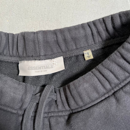 Essentials Fear of God FOG 1977 Dark Grey Sweatpants Size Small USED x17666