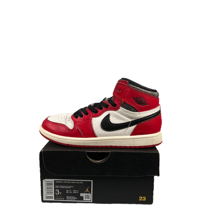 Jordan 1 High Lost and Found (2022) Size 3Y USED s19350