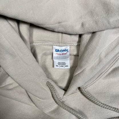 Travis Scott Birds in the Trap Eagle on Back Tan Hoodie Size XXL USED x12997