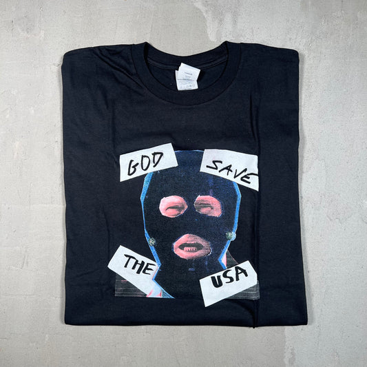 Supreme God Save Us Black Tee Size Medium NEW x17042