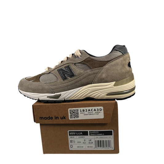 New Balance 991 MiUK JJJJound Grey Olive (2023) Size 8.5 NEW s18651
