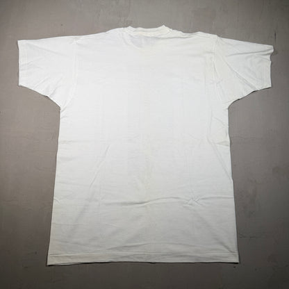 1996 Empire State Exhibitions Film Festival Kissing White Tee Size XL USED v18207