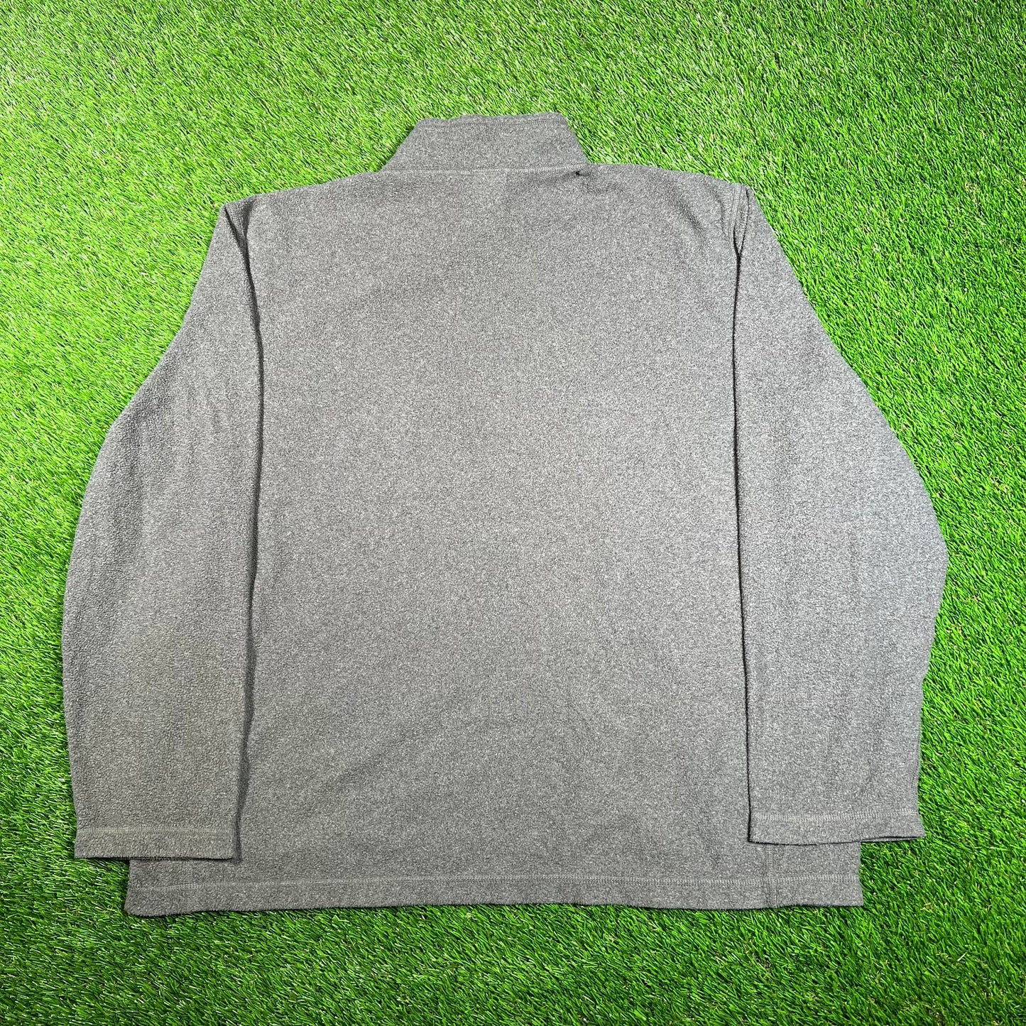 North Face Grey Fleece Longsleeve Size XL USED v17790