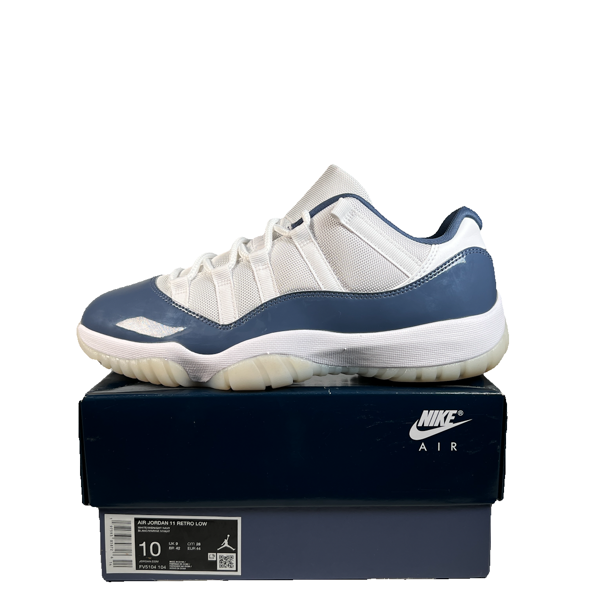 Jordan 11 Low Diffused Blue (2024) Size 10 NEW s22666