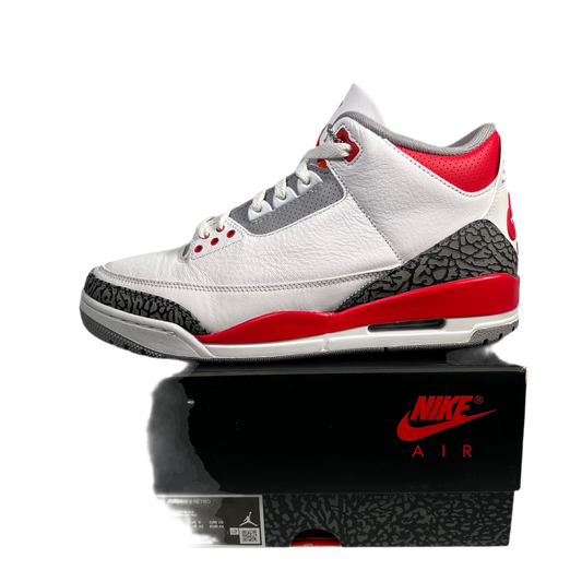 Jordan 3 Fire Red (2022) Size 10 USED s17447