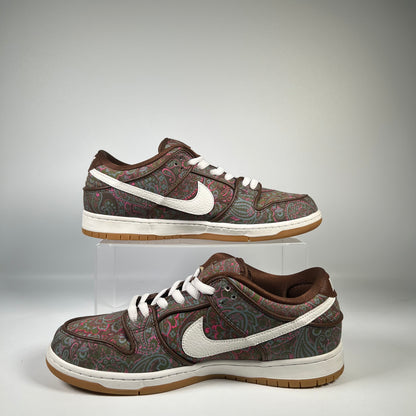 Nike SB Dunk Low Paisley Brown (2022) Size 11 USED S19755