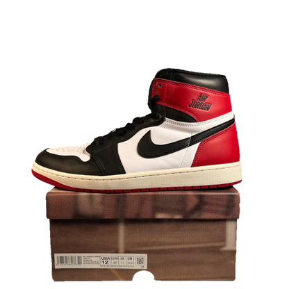 Jordan 1 High Black Toe Reimagined (2024) Size 12 USED s23649
