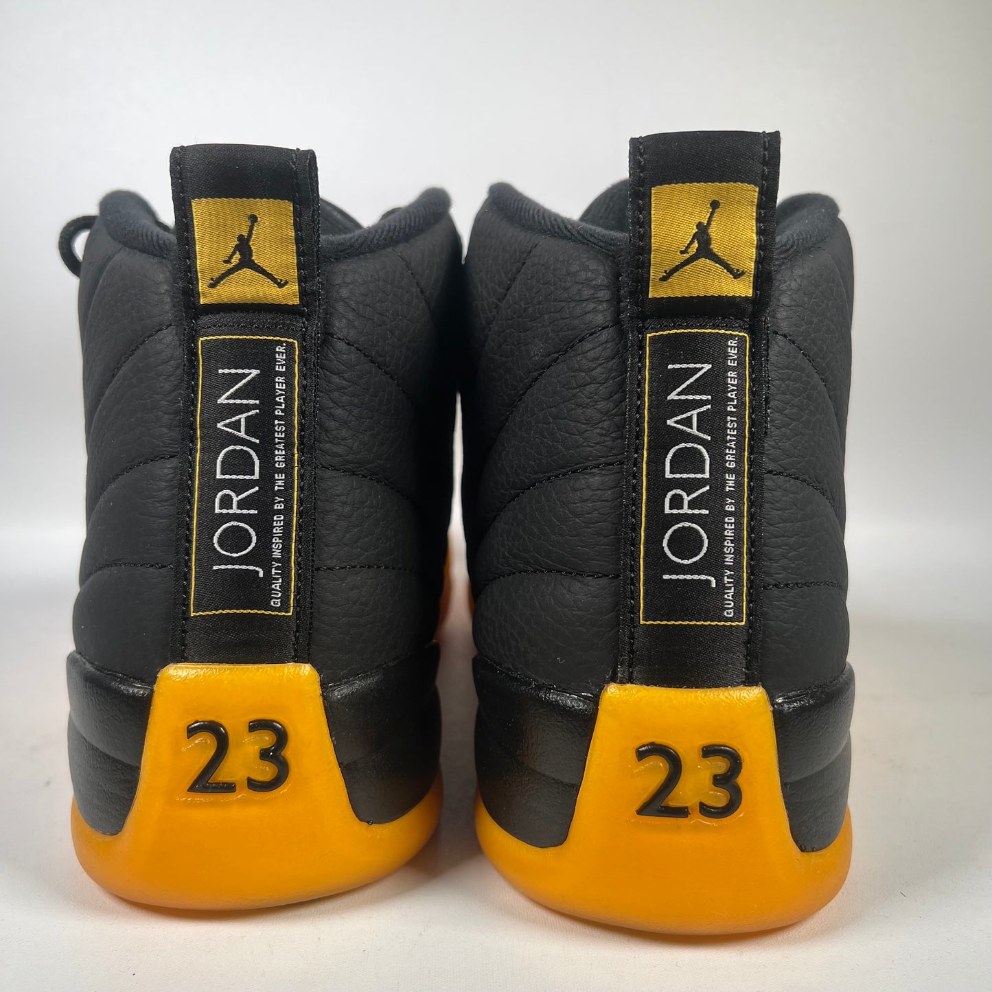 Jordan 12 Black University Gold (2020) Size 14 USED s20038