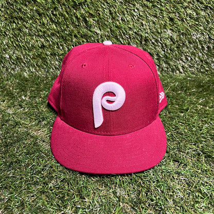 New Era Philadelphia Phillies Fitted Size 7 3/4 USED v16226