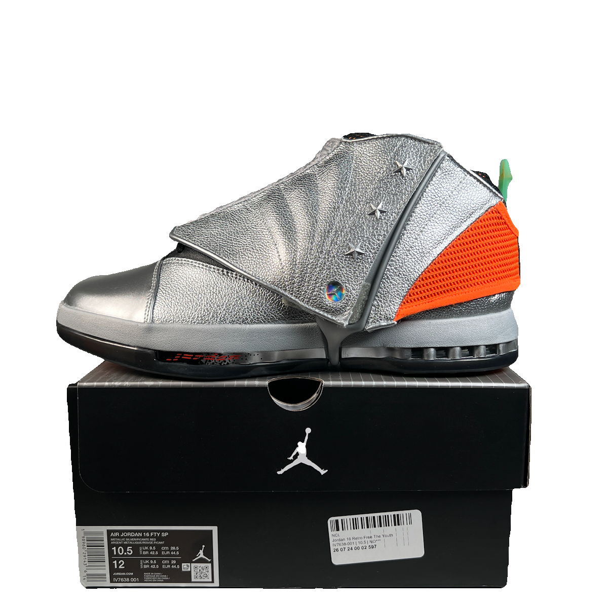 Jordan 16 Free The Youth (2026) Size 10.5 NEW s23267