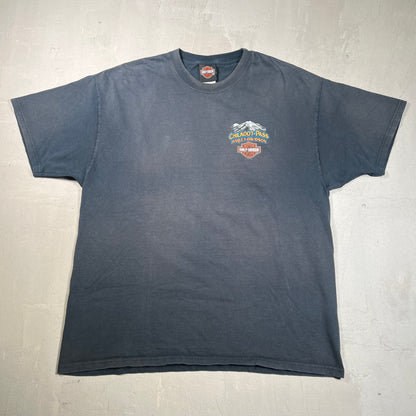 2010 Harley Davidson Chilkoot Pass Black Tee Size XL USED v18981