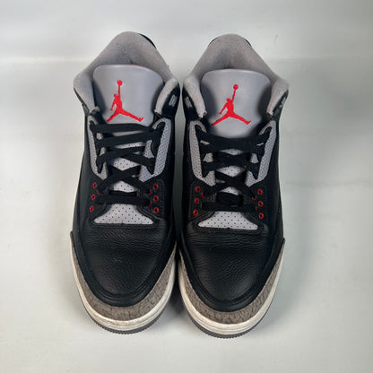 Jordan 3 Black Cement (2024) Size 9.5 USED s22508