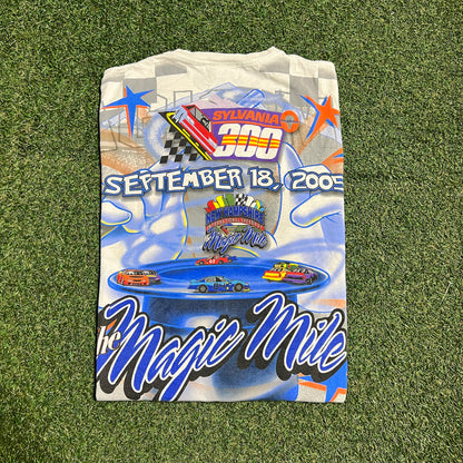 2005 Chase Aunthetics Magic Mile Sylvania White Tee Size Large USED v16177