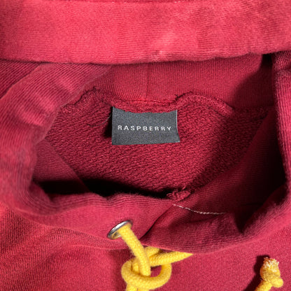 GV Gallery Raspberry Hills Burgundy Logo Hoodie Size Medium NEW x17646