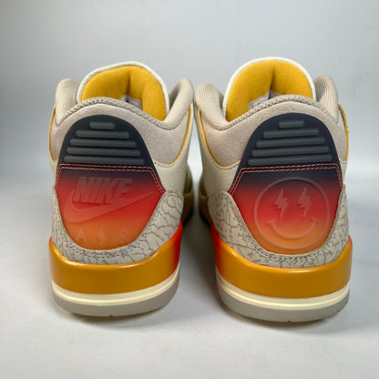 Jordan 3 J Balvin Medelin Sunset (2023) Size 8 USED s21948