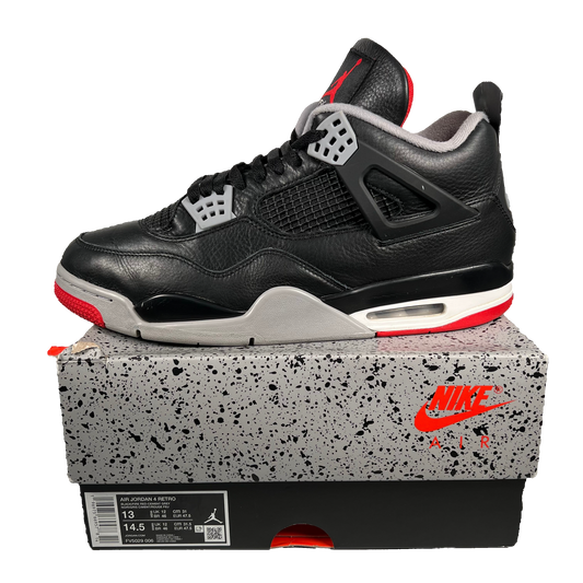 Jordan 4 Bred Reimagined (2024) Size 13 USED s17658