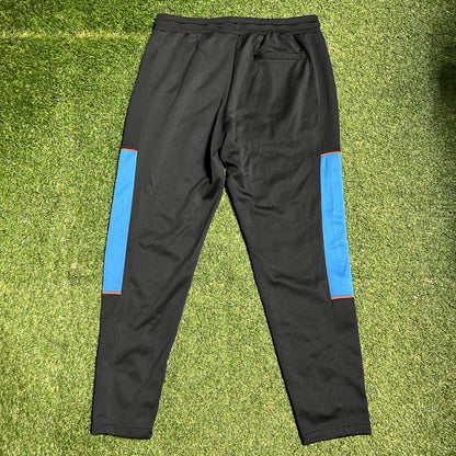 New Balance Blue Stripe Black Sweatpants Size Large NEW v16024