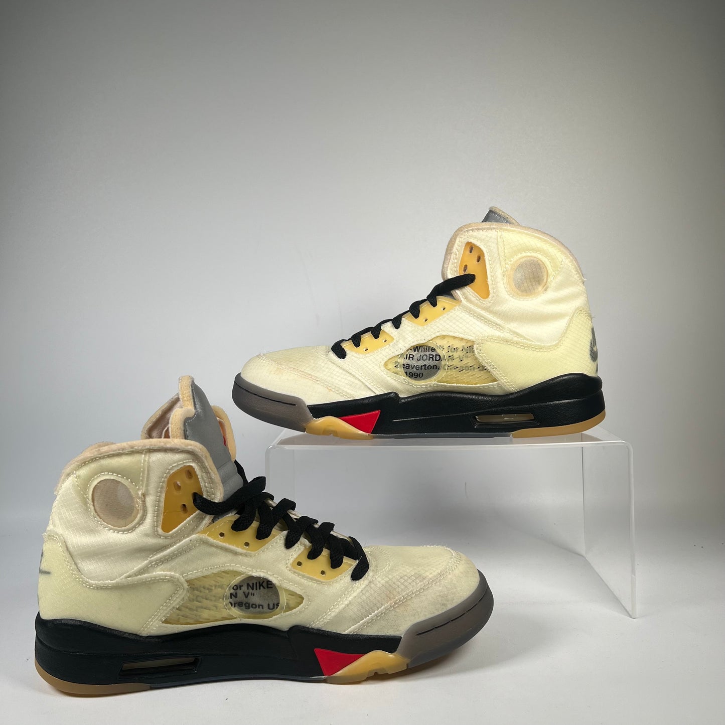 Jordan 5 Off White Sail (2020) Size 8 USED s20552