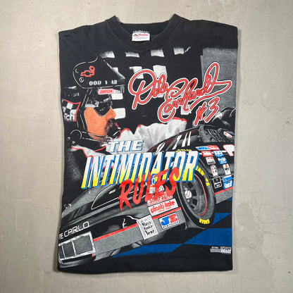 1996 Dale Earnhardt "The Intimidator" Full Print Tee Size Large USED v15734