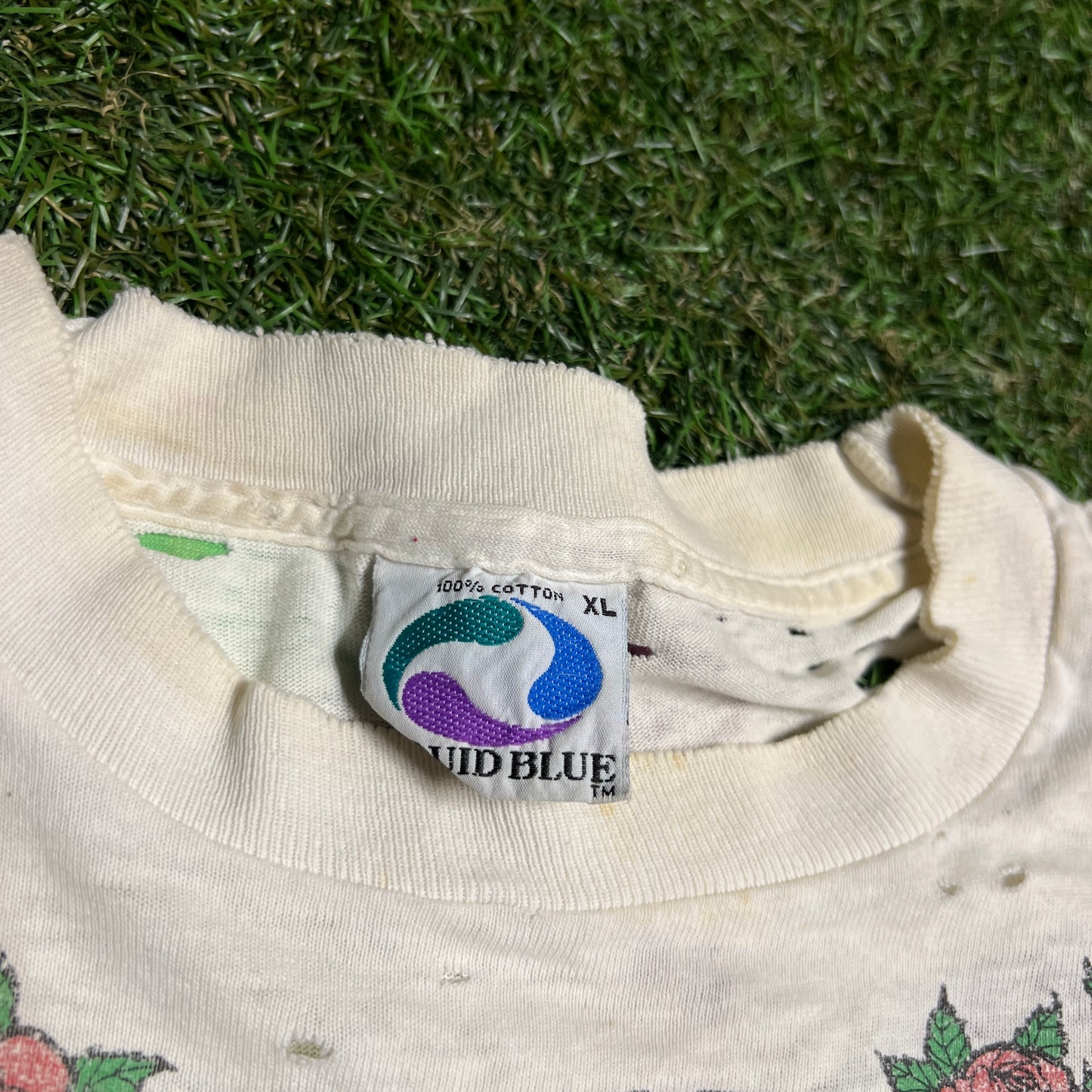 1993 Grateful Dead Dancing Jester Endless Tour Tee Size XL USED v16297