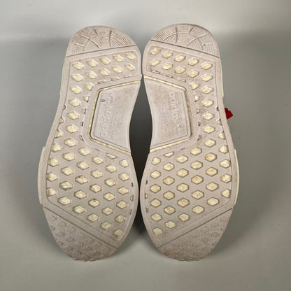 Adidas NMD R1 Tri Color Stripes White (2016) Size 8.5 USED s18724