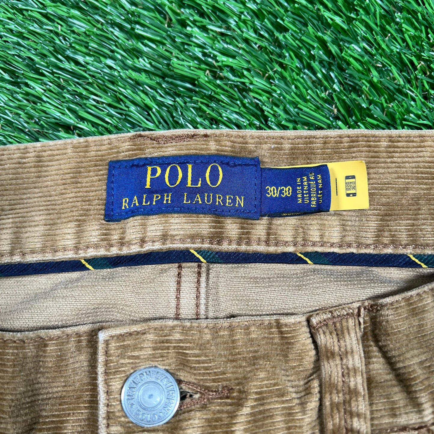 Polo Ralph Lauren Brown Corduroy Pants Size 30x30 USED v17227