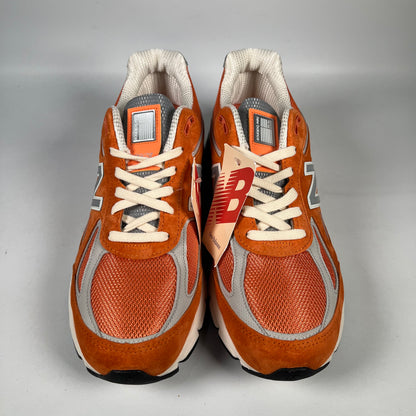 New Balance 990v4 MiUSA Aime Leon Dore Red Clay (2024) Size 10.5 NEW s19551