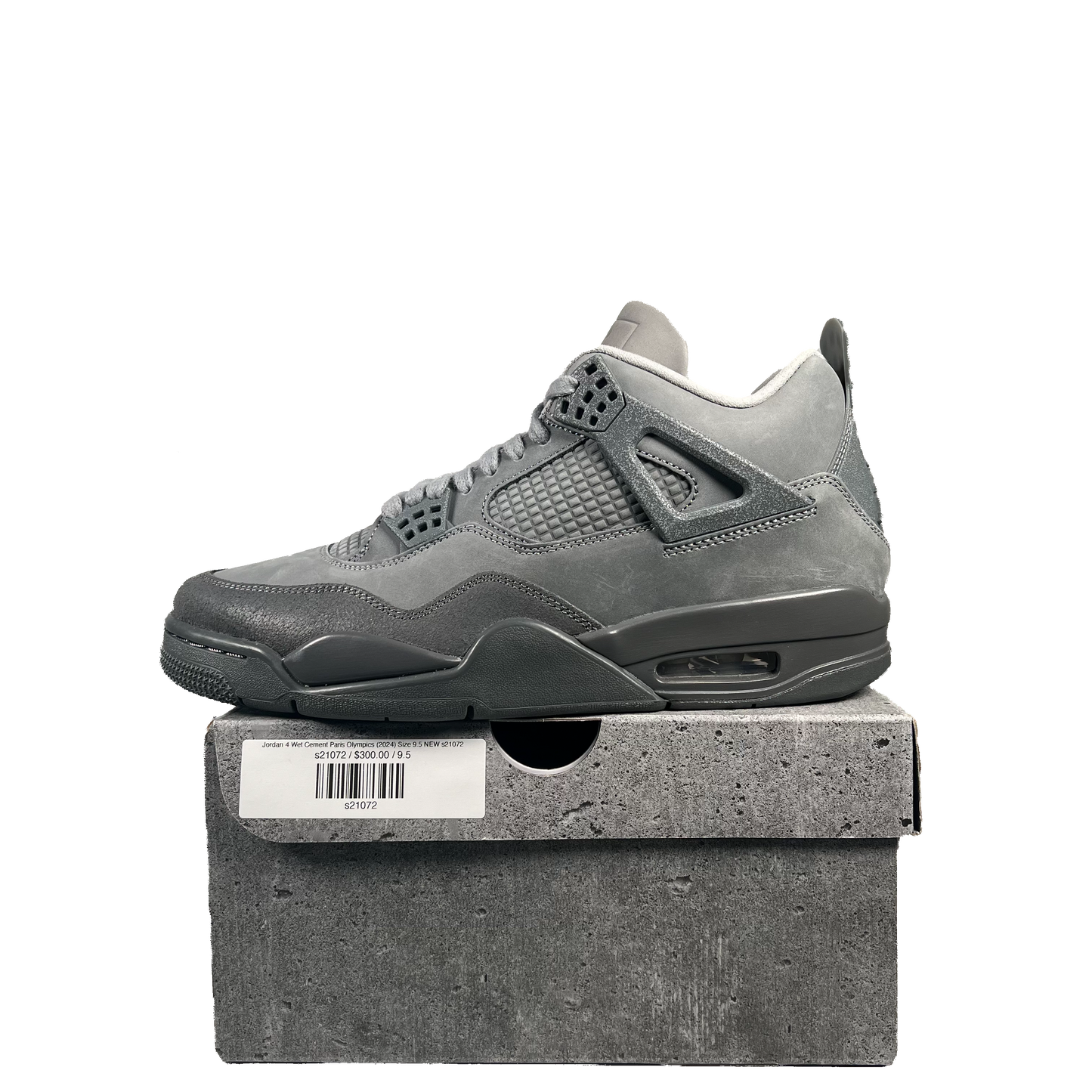 Jordan 4 Wet Cement Paris Olympics (2024) Size 9.5 NEW s21072