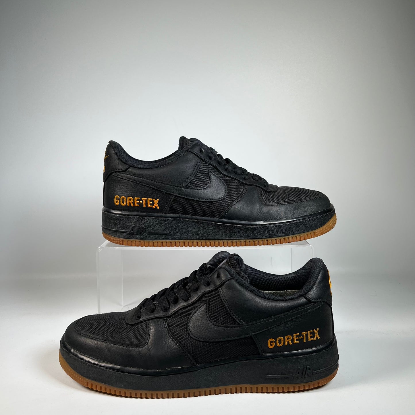 Nike Air Force 1 Gore Tex Black Light Carbon (2019) Size 9.5 USED s22052