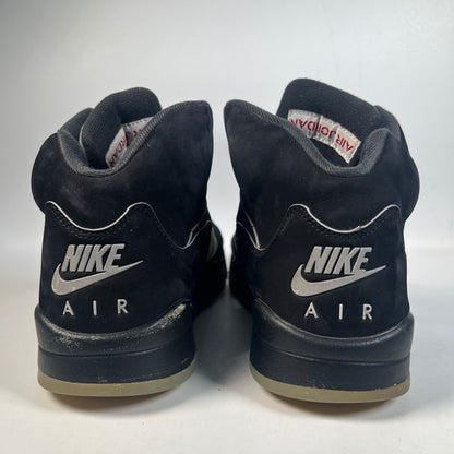 Jordan 5 Black Metallic Reimagined (2025) Size 10.5 USED s22370