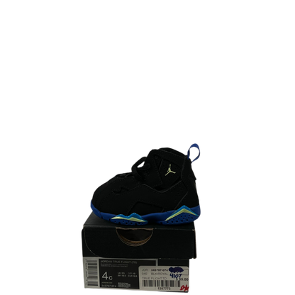 Jordan True Flight Black Hyper Royal Photo (2024) Size 4c NEW s18788