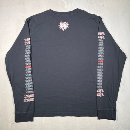 Spiderrr Blade Black Longsleeve Tour Tee Size XL USED v19095