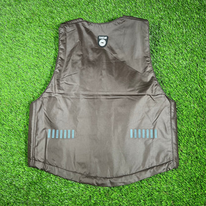 Nike Travis Scott Cactus Jack NRG BH Brown Vest Size Small NEW x15164