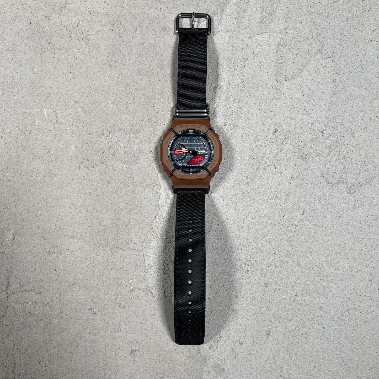 G-Shock Action Bronson Baklava Desert King Bronw Watch USED x17411