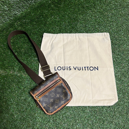 Y2K Louis Vuitton Bosphore Fanny Pack Bag USED