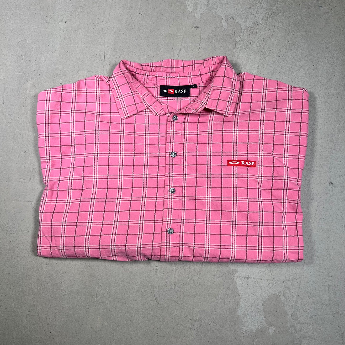 GV Gallery Raspberry Hills Pink Cropped Button Up Thermal Size Small USED x17391