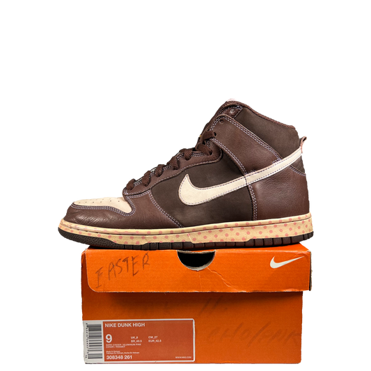 Nike Dunk High Easter Polka Dot (2006) Size 9 USED s21348